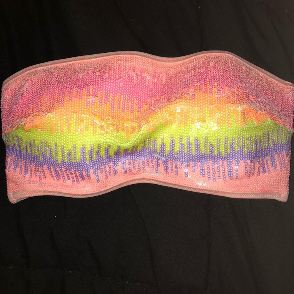 Victoria secret bandeau bathing suit top